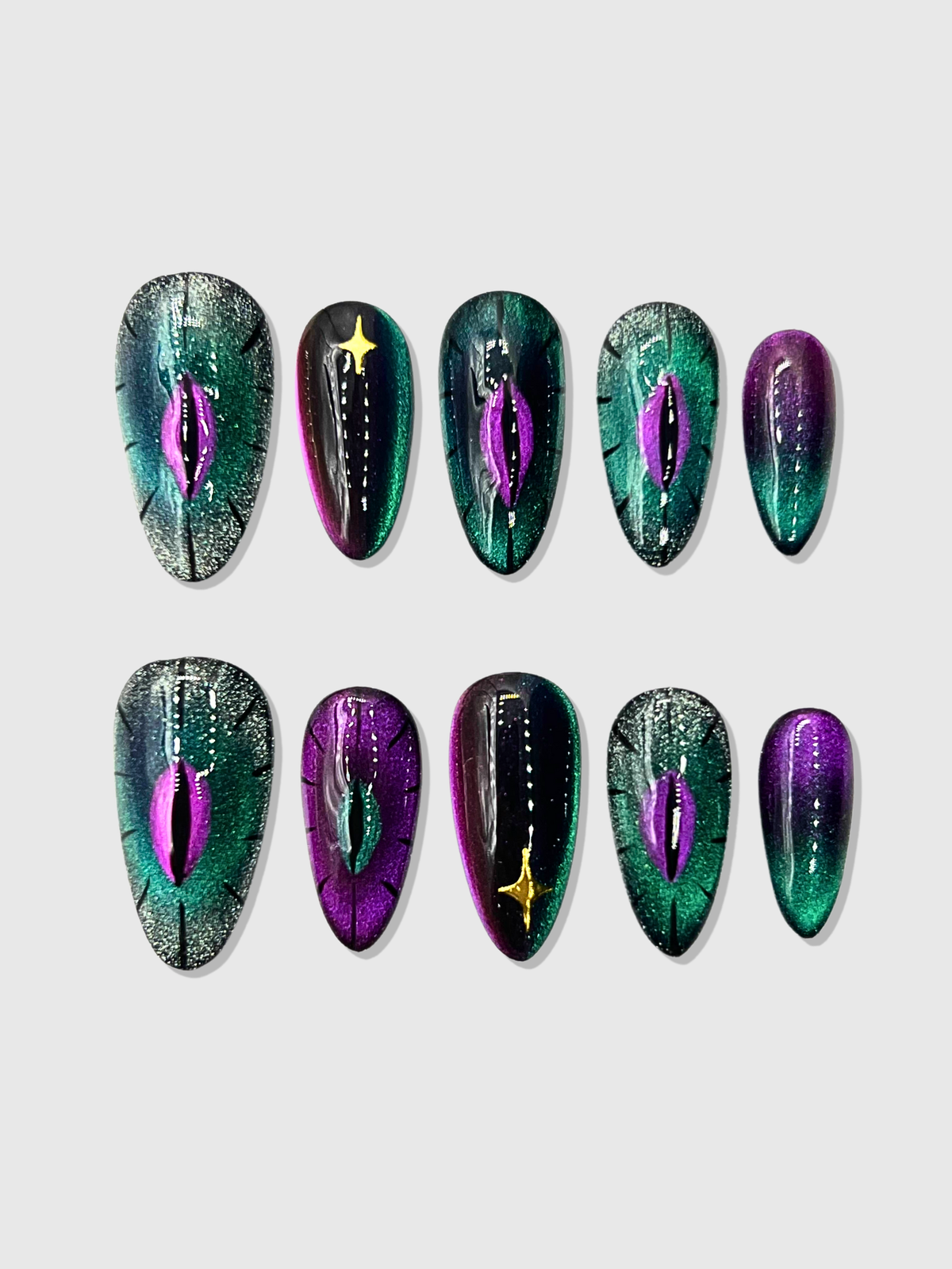 Snake Den | Handmade Press-On Nails