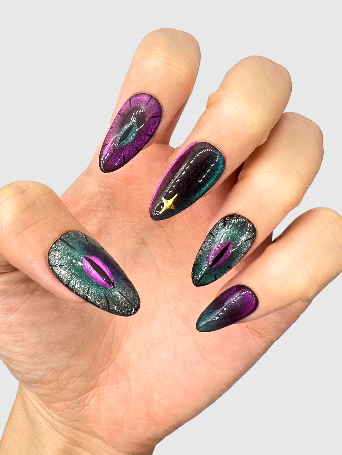 Snake Den | Handmade Press-On Nails